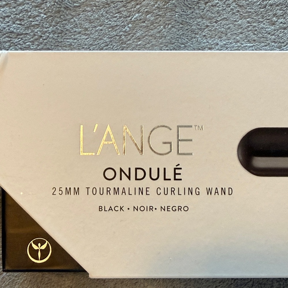 Lange Ondulé 25mm Curling Wand in Black